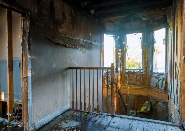 Fire and water damage Fire and water damage